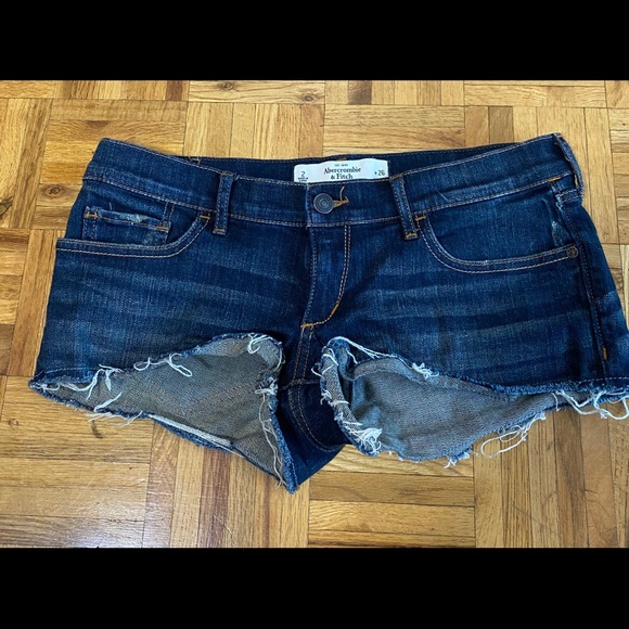 Abercrombie & Fitch Jeans Shorts 26 - Picture 2 of 5